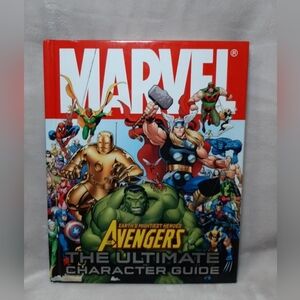 Marvel The Avengers Ultimate Character Guide Hardcover Book